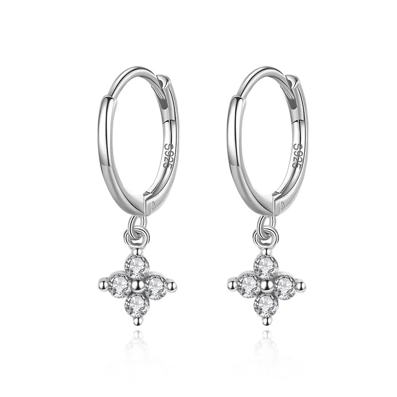 Arracadas con Zirconia en Seis Colores