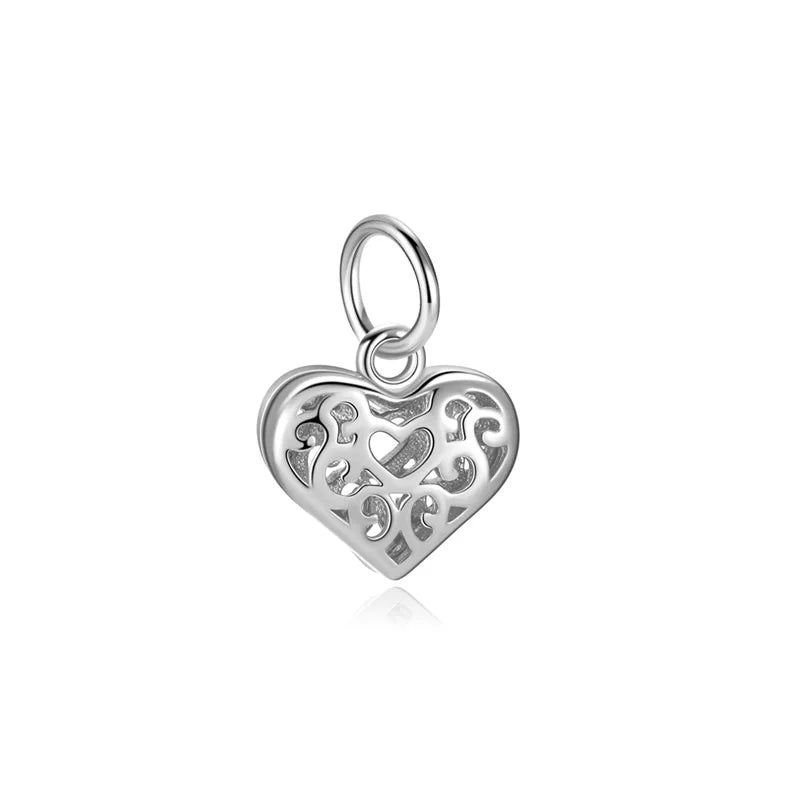 Dije Corazón con Patrón Calado