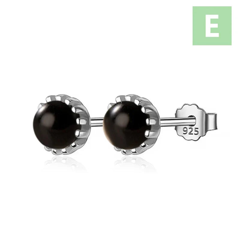 Aretes Perla Minimalistas en Seis Estilos