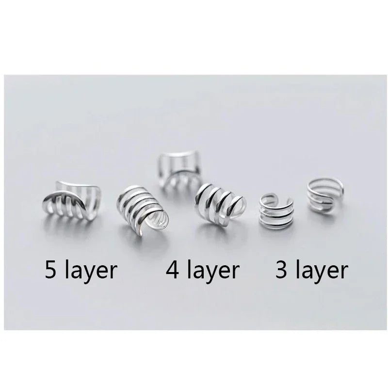 Ear cuff Multicapa