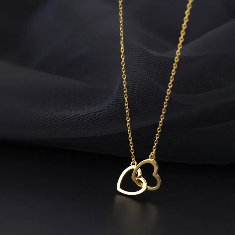 Collar Doble Corazón