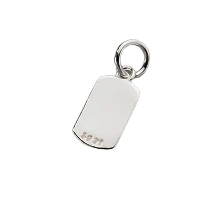 Dije Placa Rectangular