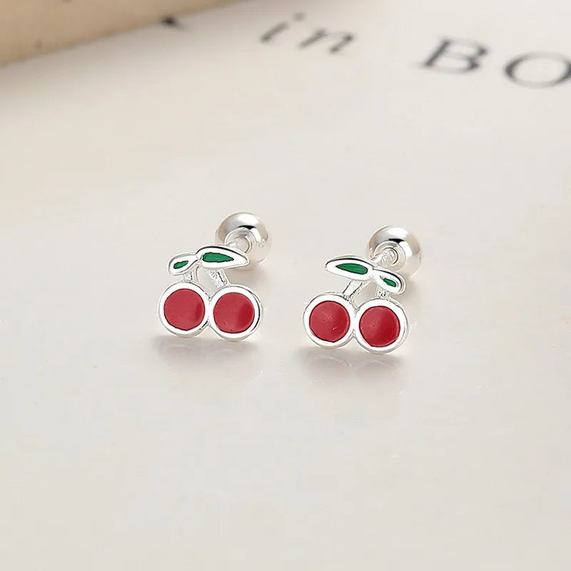 Aretes Cerecita con Zirconias