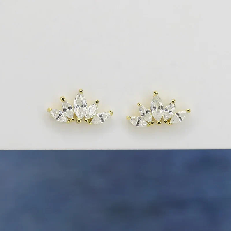 Aretes Alas con Zirconias