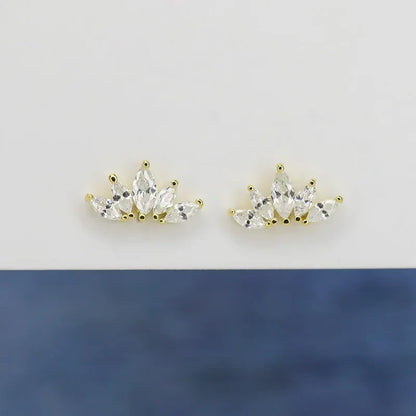 Aretes Alas con Zirconias