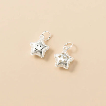 Dije Estrella Sonriente 3D