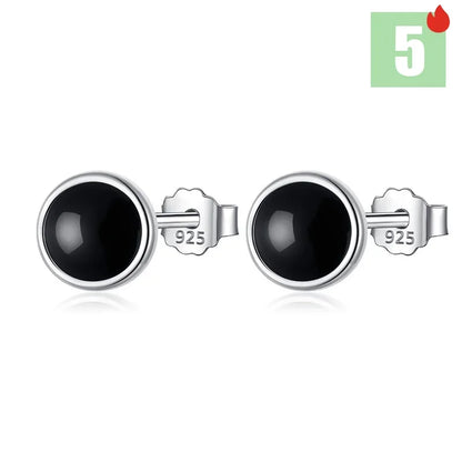 Aretes Figuras en Negro o Rojo