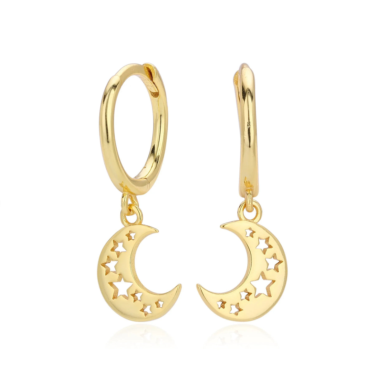 Arracadas Luna y Estrella