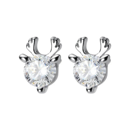 Aretes Gatito en Dos Modelos
