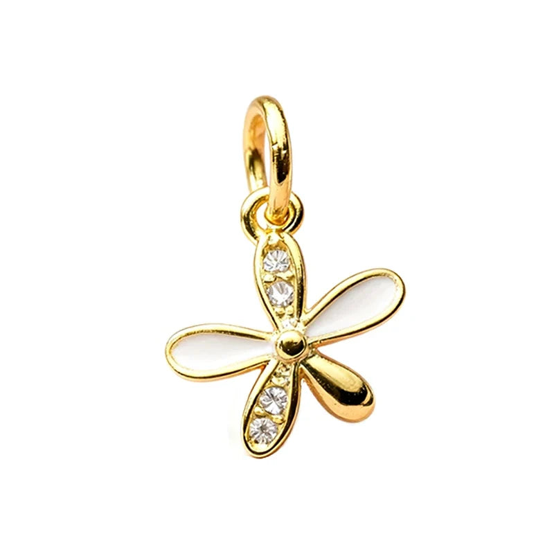 Dije Flor de Cinco Pétalos