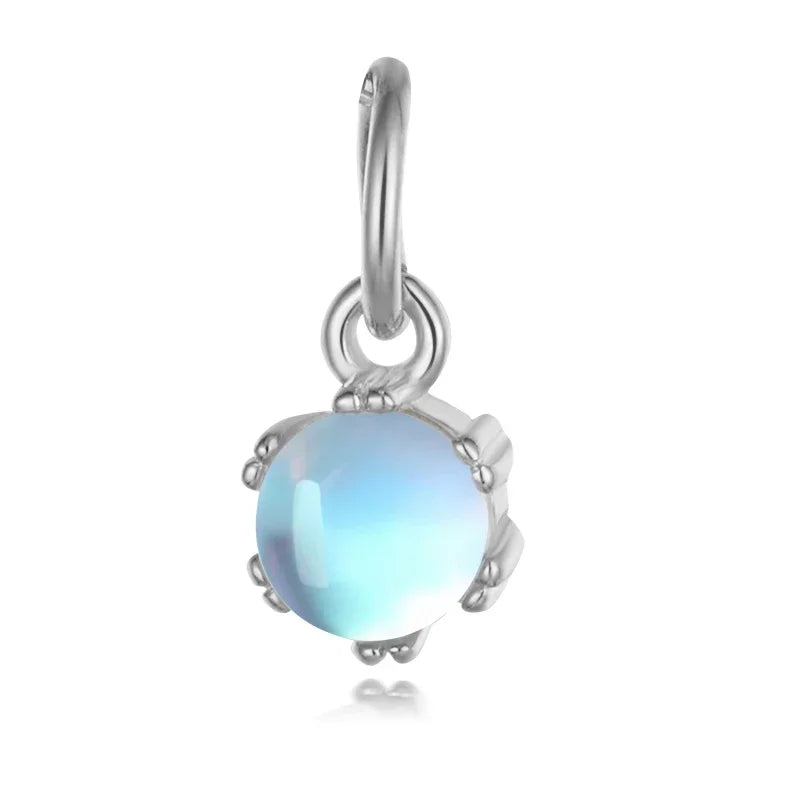 Dije Piedra Luna Redondo