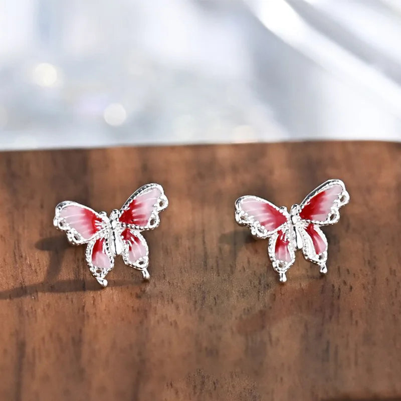 Aretes Mariposa Romántica