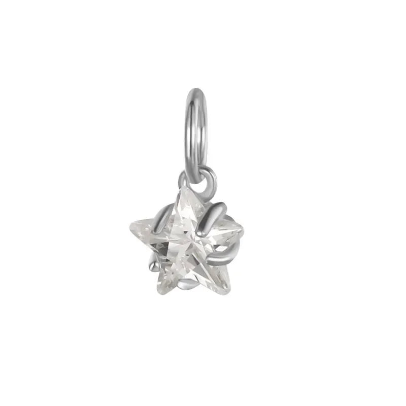 Dije Mini Estrella con Zirconia