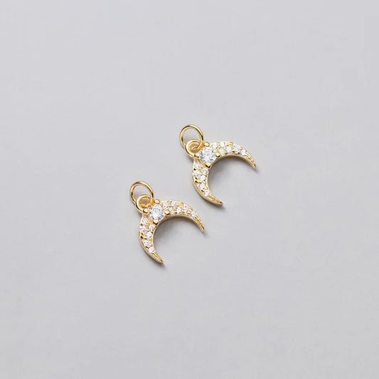 Dije Luna Tierna con Zirconia