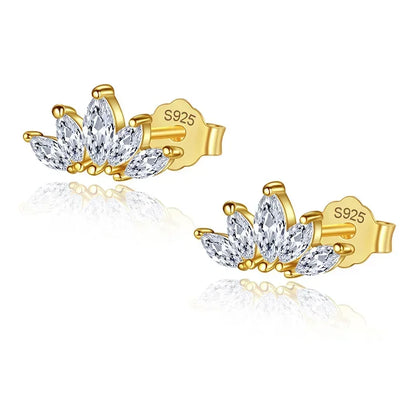 Aretes Alas con Zirconias