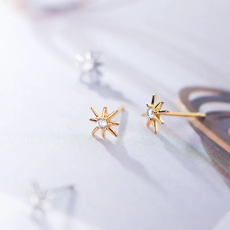 Aretes Estrella Radiante