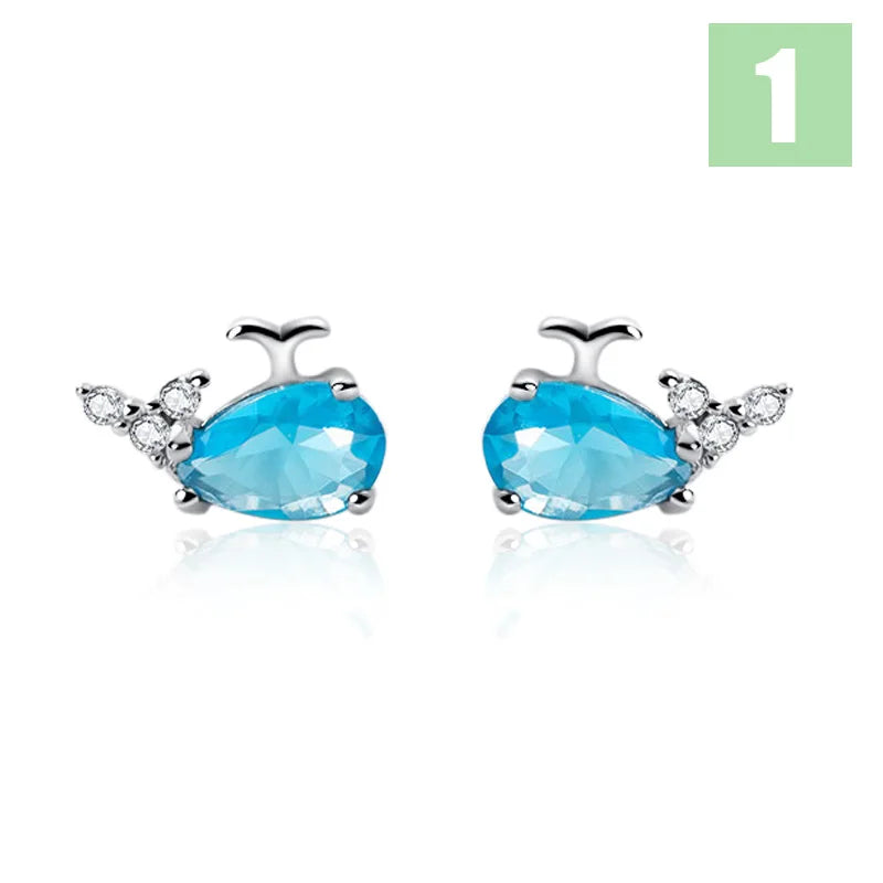 Aretes Animales Marinos