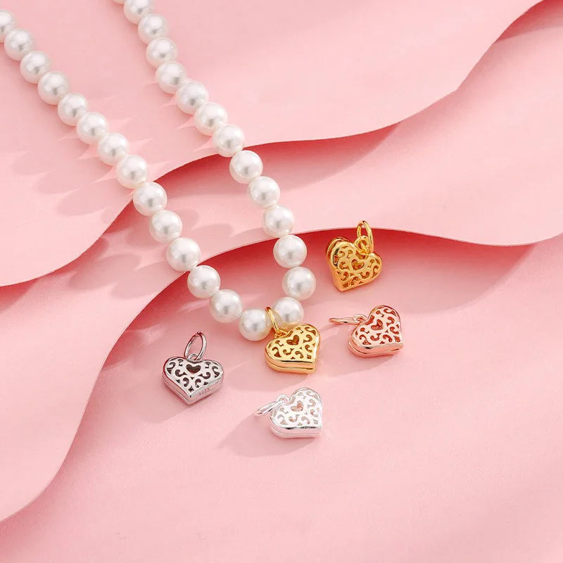 Dije Corazón con Patrón Calado