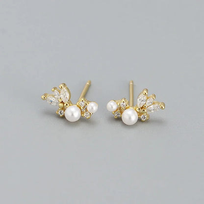 Aretes Perla Minimalistas