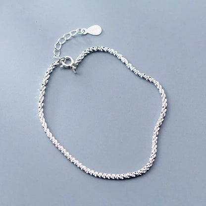 Pulsera Cadena de Estrellas Brillantes