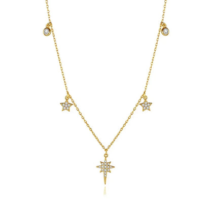 Collar Corto Cruz, Corazón o Estrella