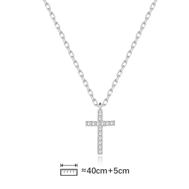 Anillo Abierto Cruz con Zirconias