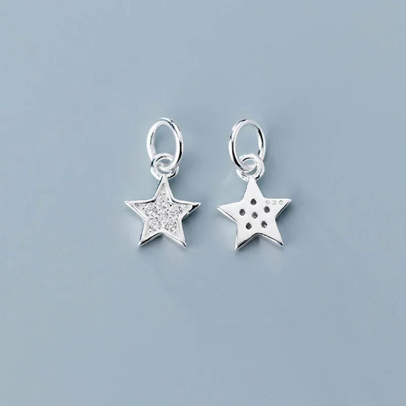 Dije Estrella Pavé en Tres Tonos