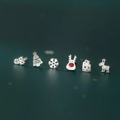 Juego de Aretes Navideños