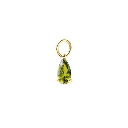 Dije Estrella con Piedra de Color
