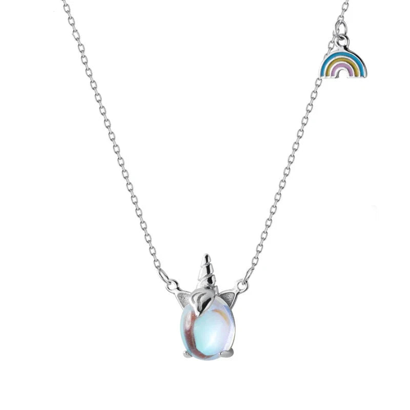 Pulsera Unicornio con Piedra Luna