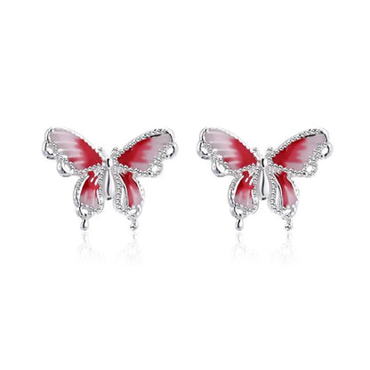 Aretes Mariposa Romántica
