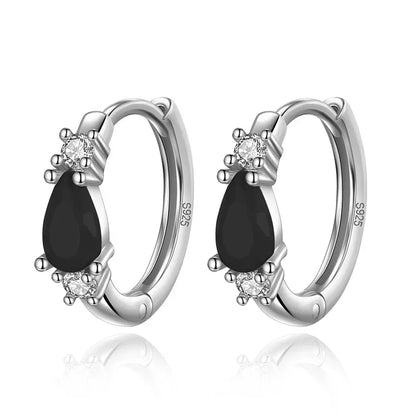 Arracadas con Gota de Zirconia
