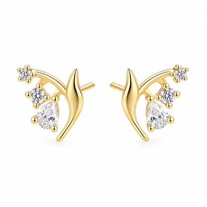 Aretes Lirio de los Valles con Zirconias