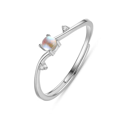Anillo Abierto Esmaltado de Colores