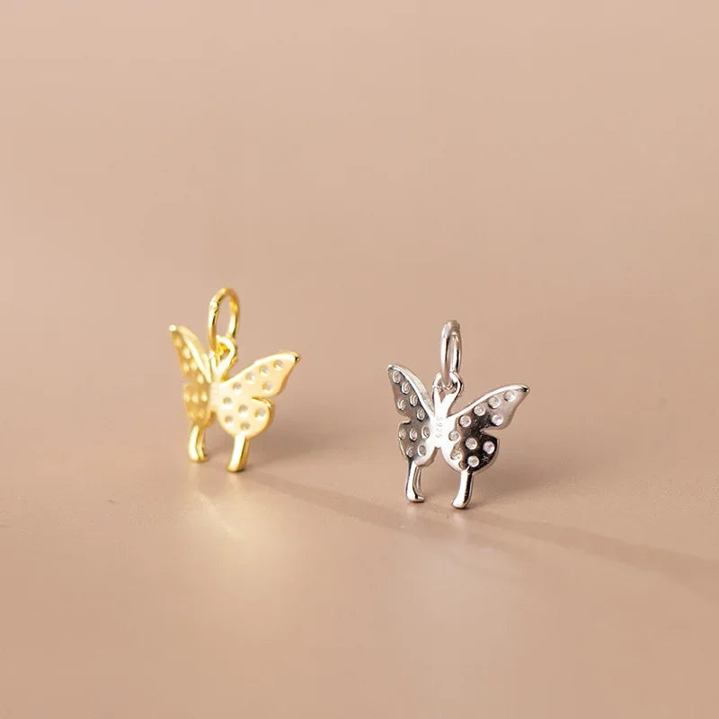 Dije Mariposa Brillante con Zirconia