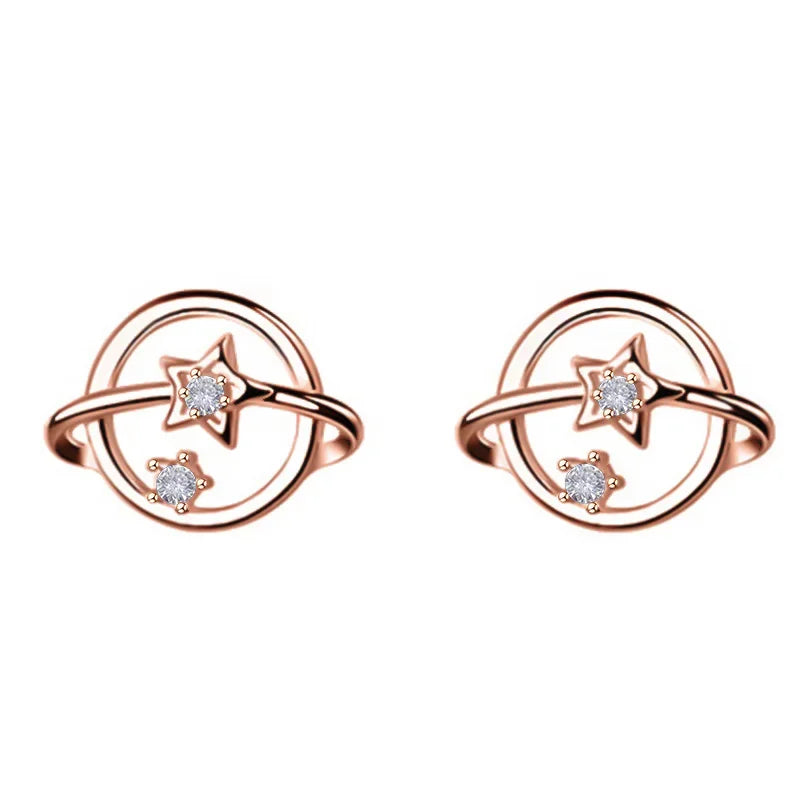 Aretes Asimétricos Planeta y Estrella