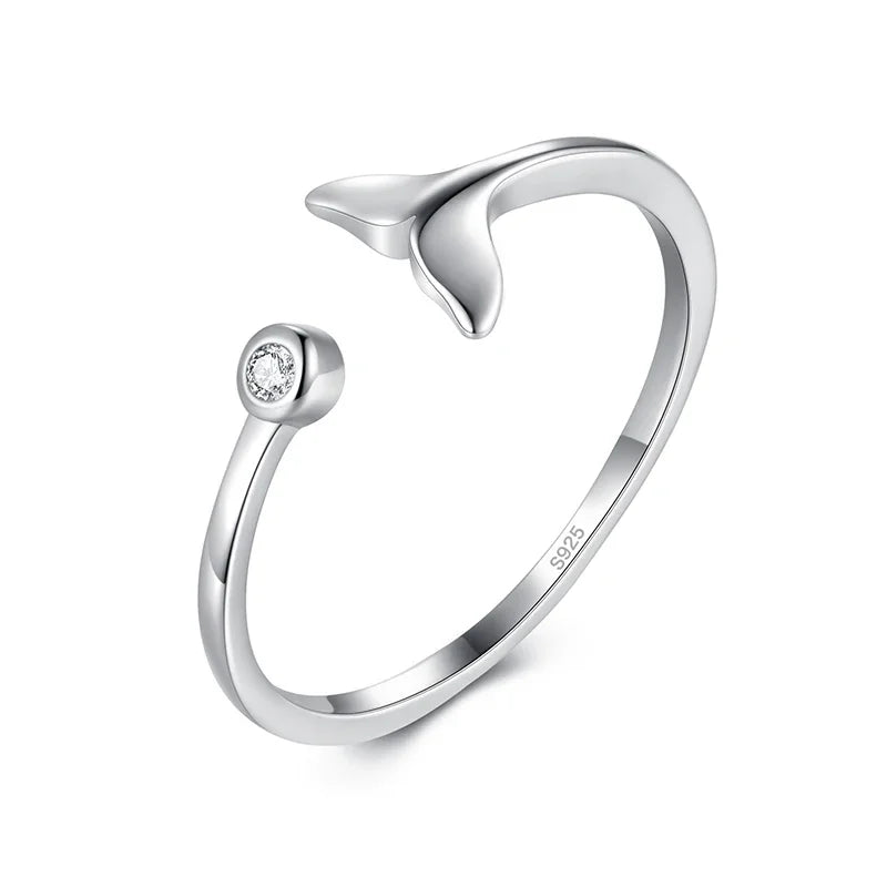 Anillo Cola de Sirena Brillante