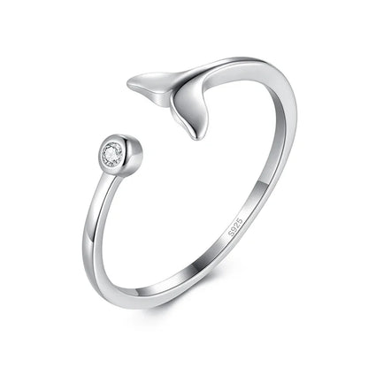 Anillo Cola de Sirena Brillante