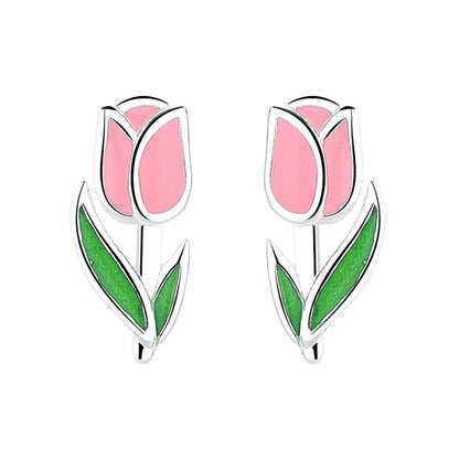 Aretes Tulipán Delicado