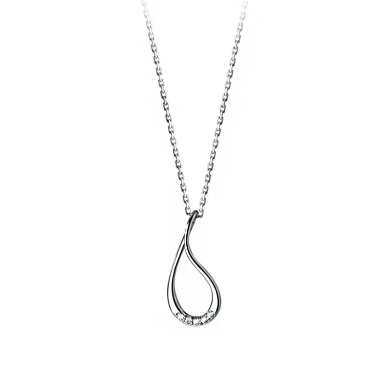 Collar Gargantilla Gota con Zirconias