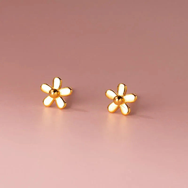 Aretes Flor de Botón II
