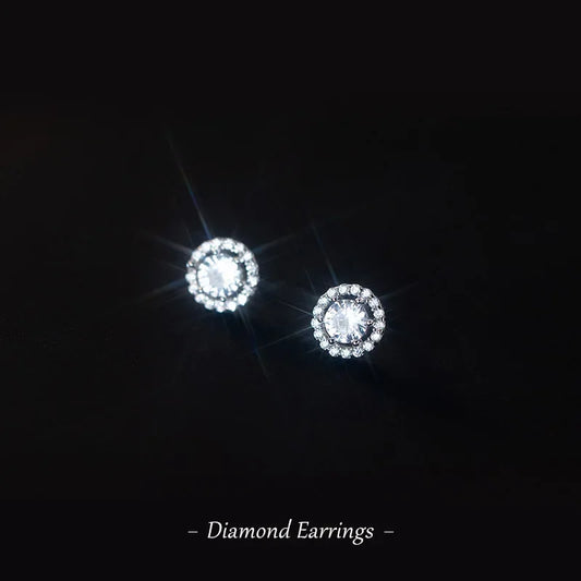 Aretes Gatito Geométrico con Zirconias