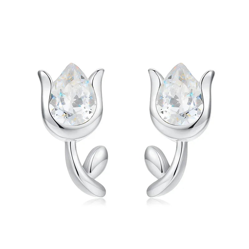 Aretes Tulipán