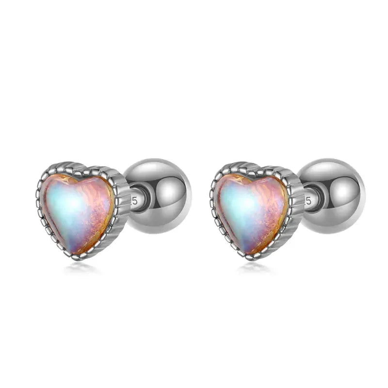 Aretes Corazón en Varios Modelos