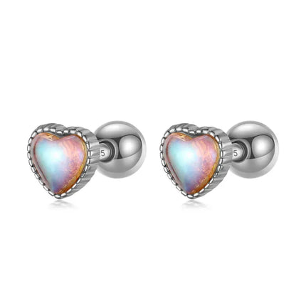Aretes Corazón en Varios Modelos