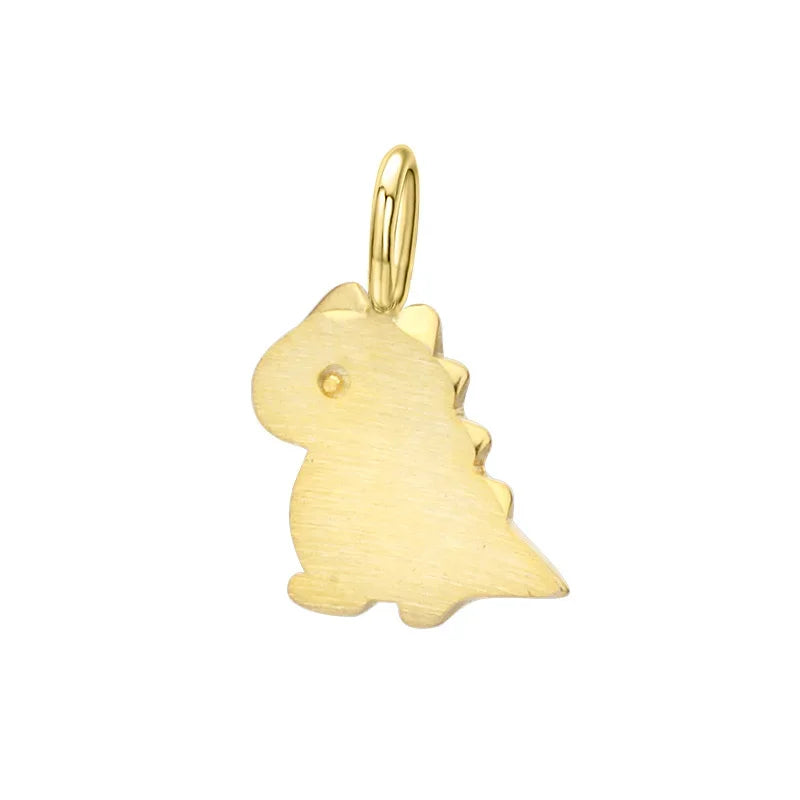 Dije Dinosaurio Plateado o Dorado