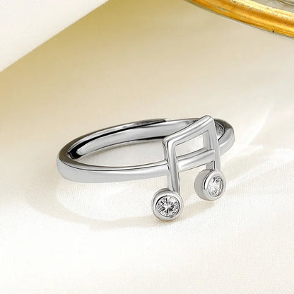 Anillo Abierto Nota Musical