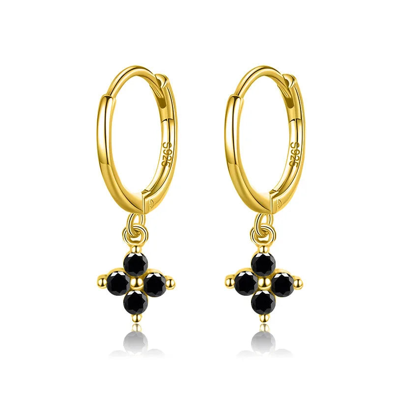 Arracadas con Zirconia en Seis Colores