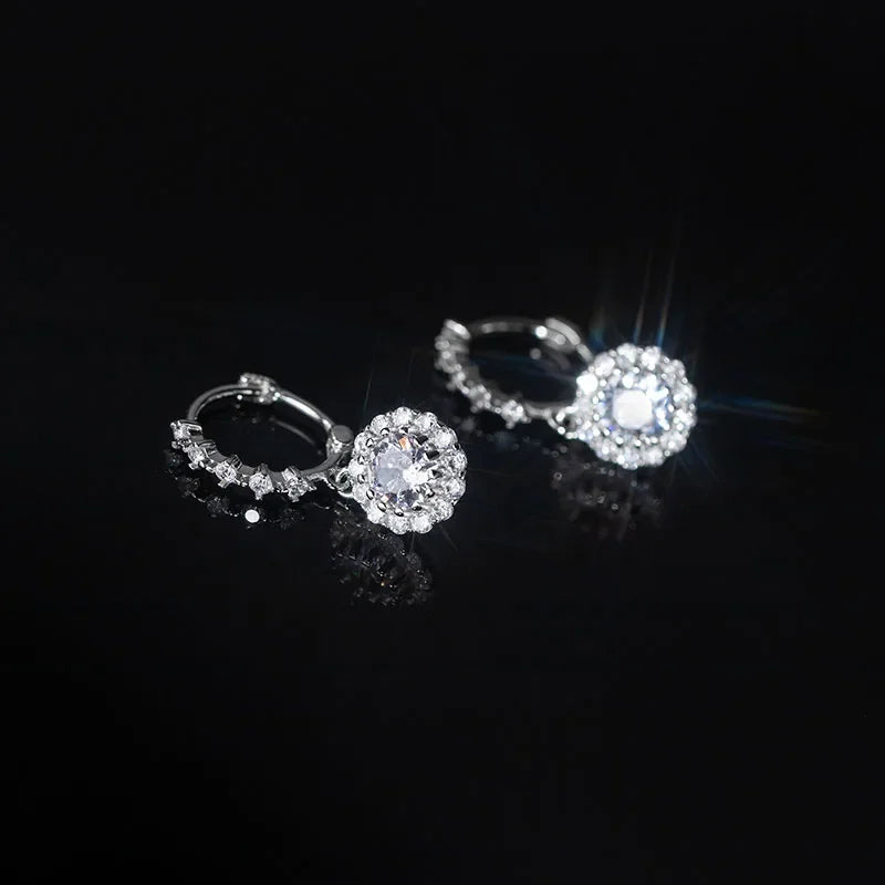 Arracadas de Fiesta con Zirconias