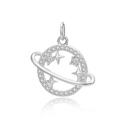Dije Planeta y Estrella Brillante